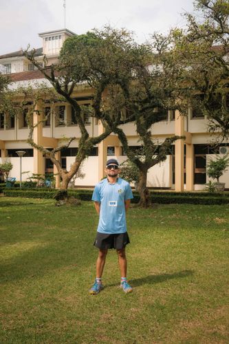 Race photo from Running 5 K