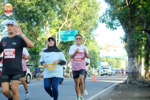 Race photo from Kediri Half Marathon 2024