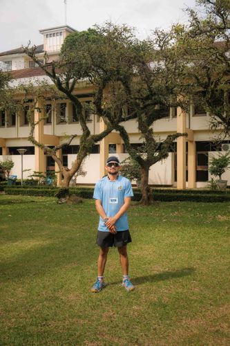 Race photo from Running 5 K