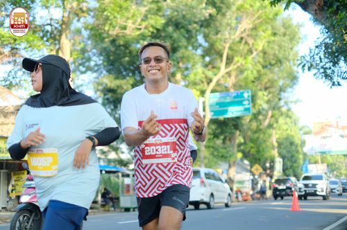 Race photo from Kediri Half Marathon 2024