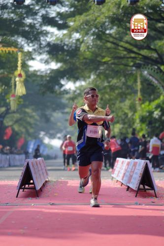 Race photo from Kediri Half Marathon 2025