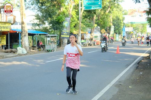 Race photo from Kediri Half Marathon 2024