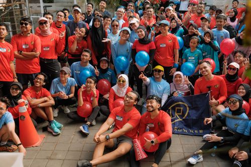 Race photo from Happy One Decade Unpad Runner