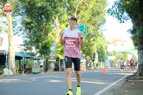Race photo from Kediri Half Marathon 2024