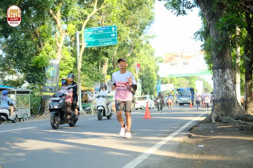 Race photo from Kediri Half Marathon 2024