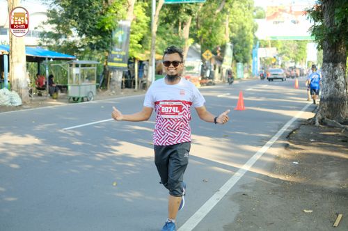 Race photo from Kediri Half Marathon 2024