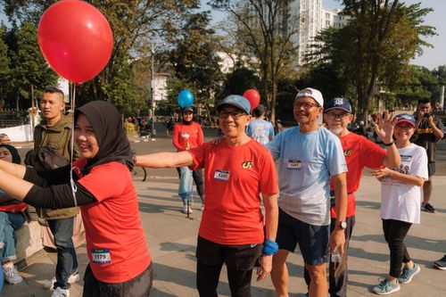 Race photo from Happy One Decade Unpad Runner