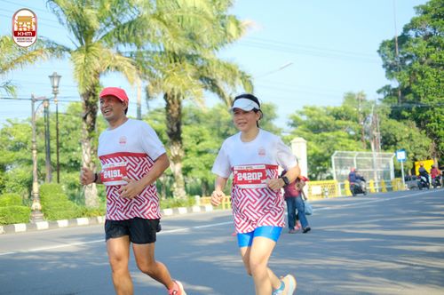 Race photo from Kediri Half Marathon 2024