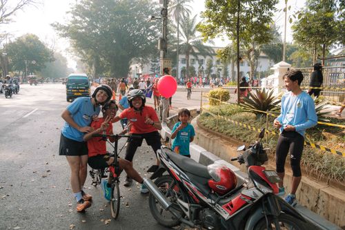 Race photo from Happy One Decade Unpad Runner