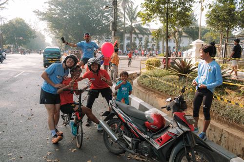 Race photo from Happy One Decade Unpad Runner