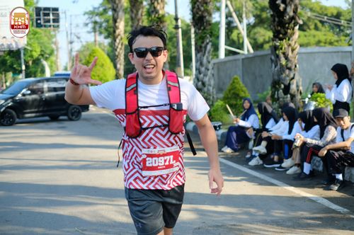 Race photo from Kediri Half Marathon 2024