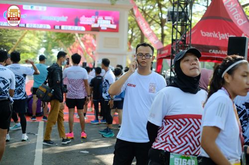 Race photo from Kediri Half Marathon 2024