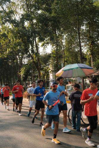 Race photo from Happy One Decade Unpad Runner