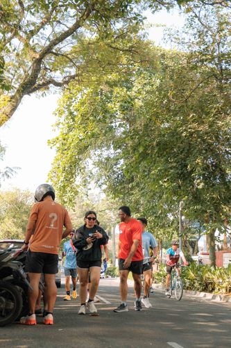 Race photo from Happy One Decade Unpad Runner