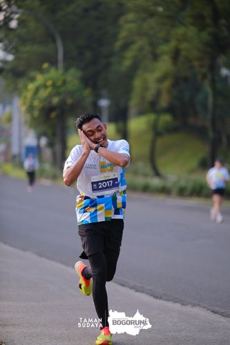 Race photo from Taman Budaya x BOGORUN 2025