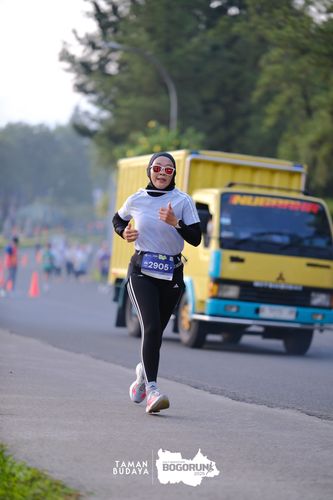 Race photo from Taman Budaya x BOGORUN 2025