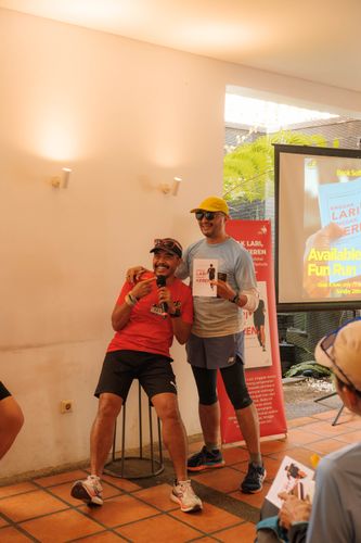 Race photo from Happy One Decade Unpad Runner