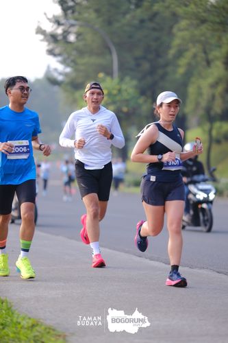 Race photo from Taman Budaya x BOGORUN 2025