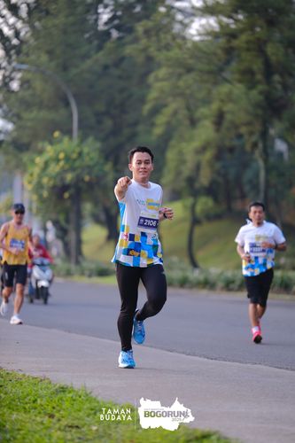 Race photo from Taman Budaya x BOGORUN 2025
