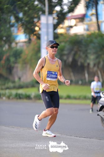 Race photo from Taman Budaya x BOGORUN 2025