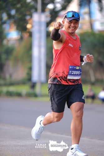 Race photo from Taman Budaya x BOGORUN 2025