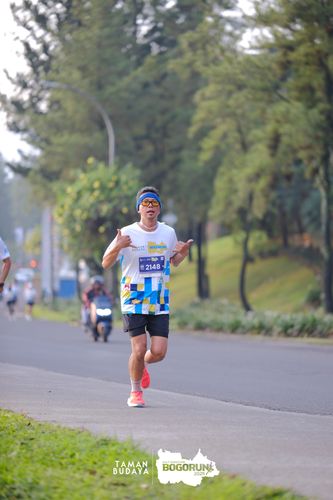 Race photo from Taman Budaya x BOGORUN 2025