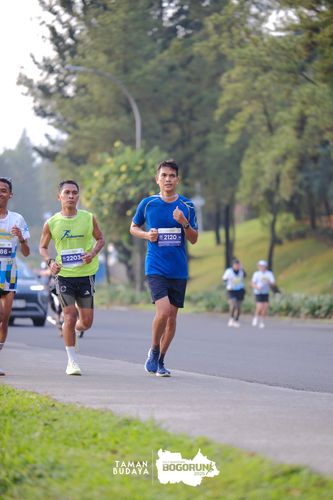 Race photo from Taman Budaya x BOGORUN 2025
