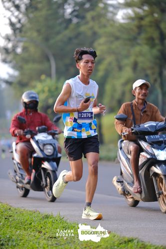 Race photo from Taman Budaya x BOGORUN 2025
