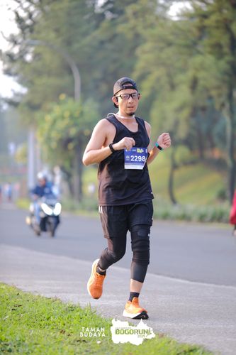 Race photo from Taman Budaya x BOGORUN 2025