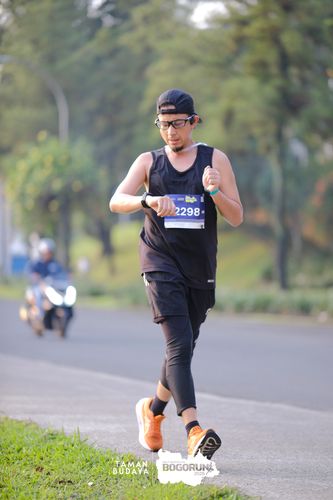 Race photo from Taman Budaya x BOGORUN 2025