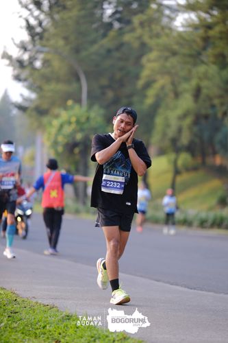 Race photo from Taman Budaya x BOGORUN 2025