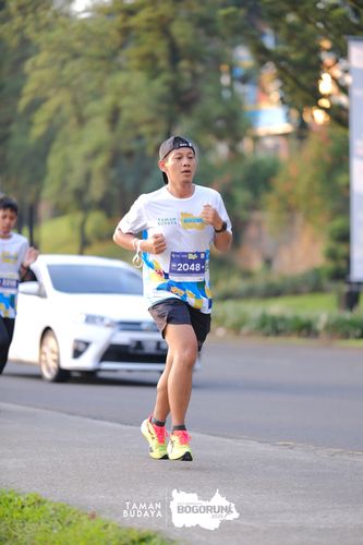 Race photo from Taman Budaya x BOGORUN 2025