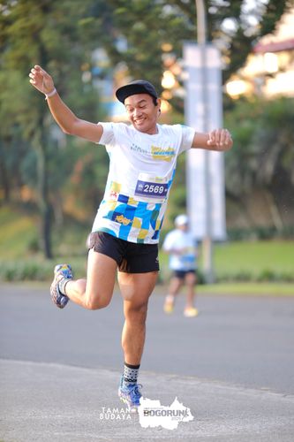 Race photo from Taman Budaya x BOGORUN 2025