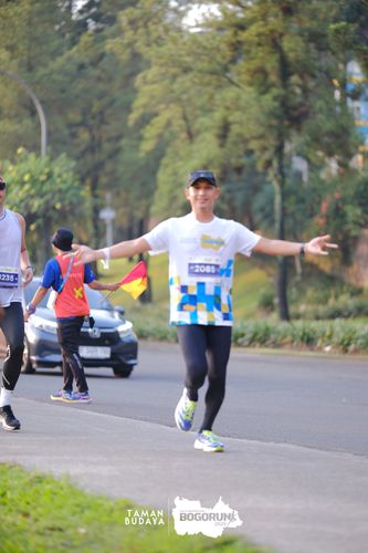 Race photo from Taman Budaya x BOGORUN 2025