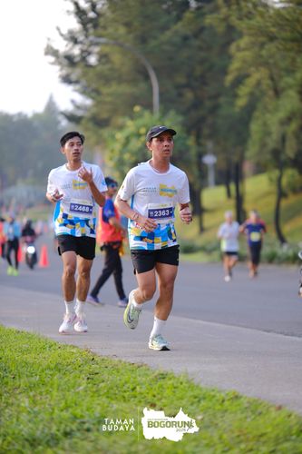 Race photo from Taman Budaya x BOGORUN 2025