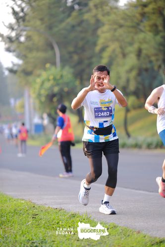 Race photo from Taman Budaya x BOGORUN 2025