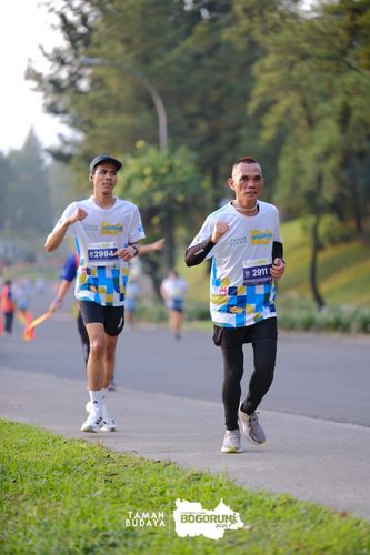Race photo from Taman Budaya x BOGORUN 2025