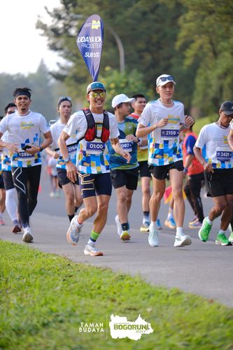 Race photo from Taman Budaya x BOGORUN 2025