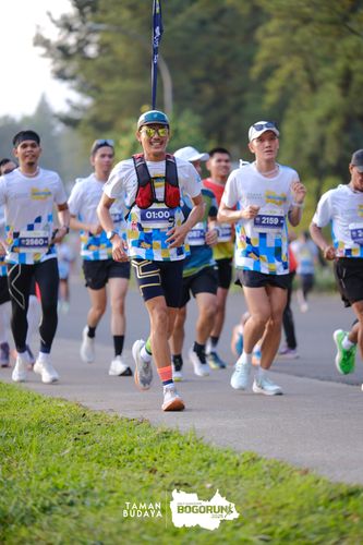 Race photo from Taman Budaya x BOGORUN 2025