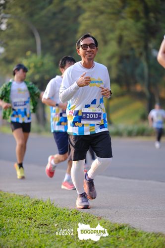 Race photo from Taman Budaya x BOGORUN 2025