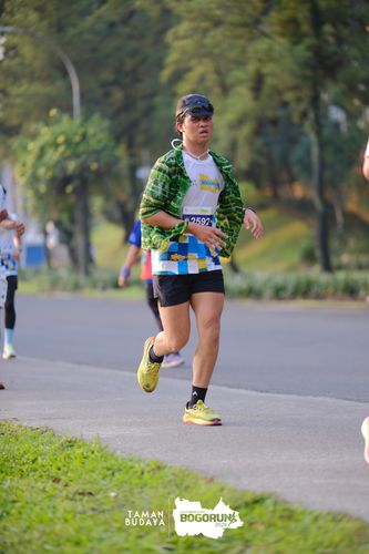 Race photo from Taman Budaya x BOGORUN 2025