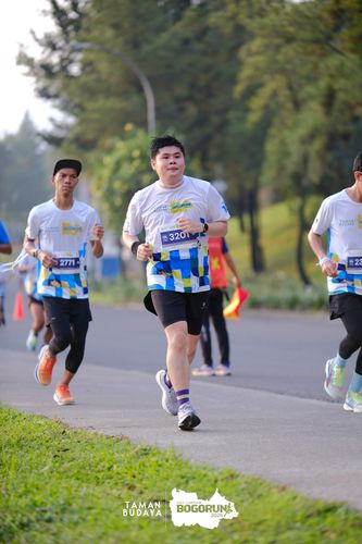 Race photo from Taman Budaya x BOGORUN 2025