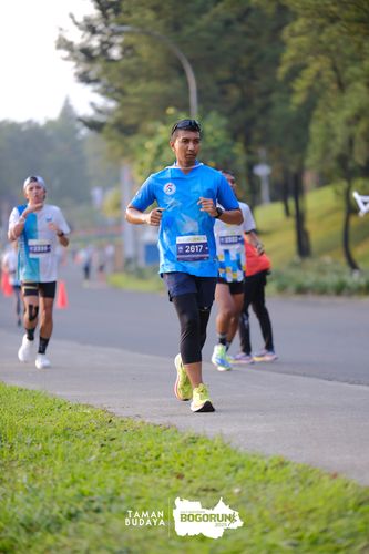 Race photo from Taman Budaya x BOGORUN 2025