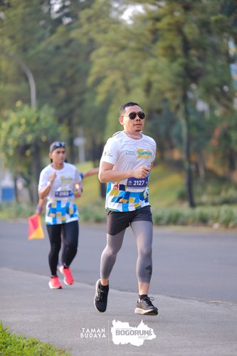 Race photo from Taman Budaya x BOGORUN 2025