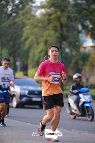 Race photo from Taman Budaya x BOGORUN 2025