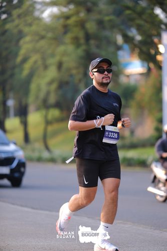 Race photo from Taman Budaya x BOGORUN 2025