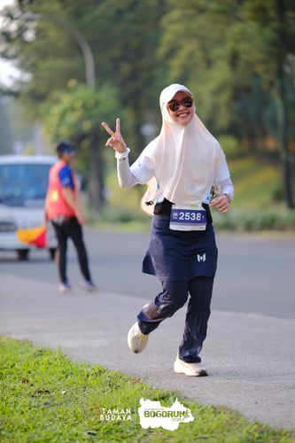 Race photo from Taman Budaya x BOGORUN 2025