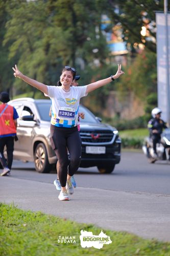 Race photo from Taman Budaya x BOGORUN 2025