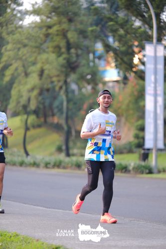 Race photo from Taman Budaya x BOGORUN 2025