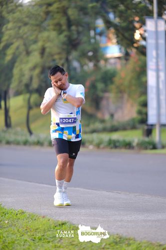 Race photo from Taman Budaya x BOGORUN 2025